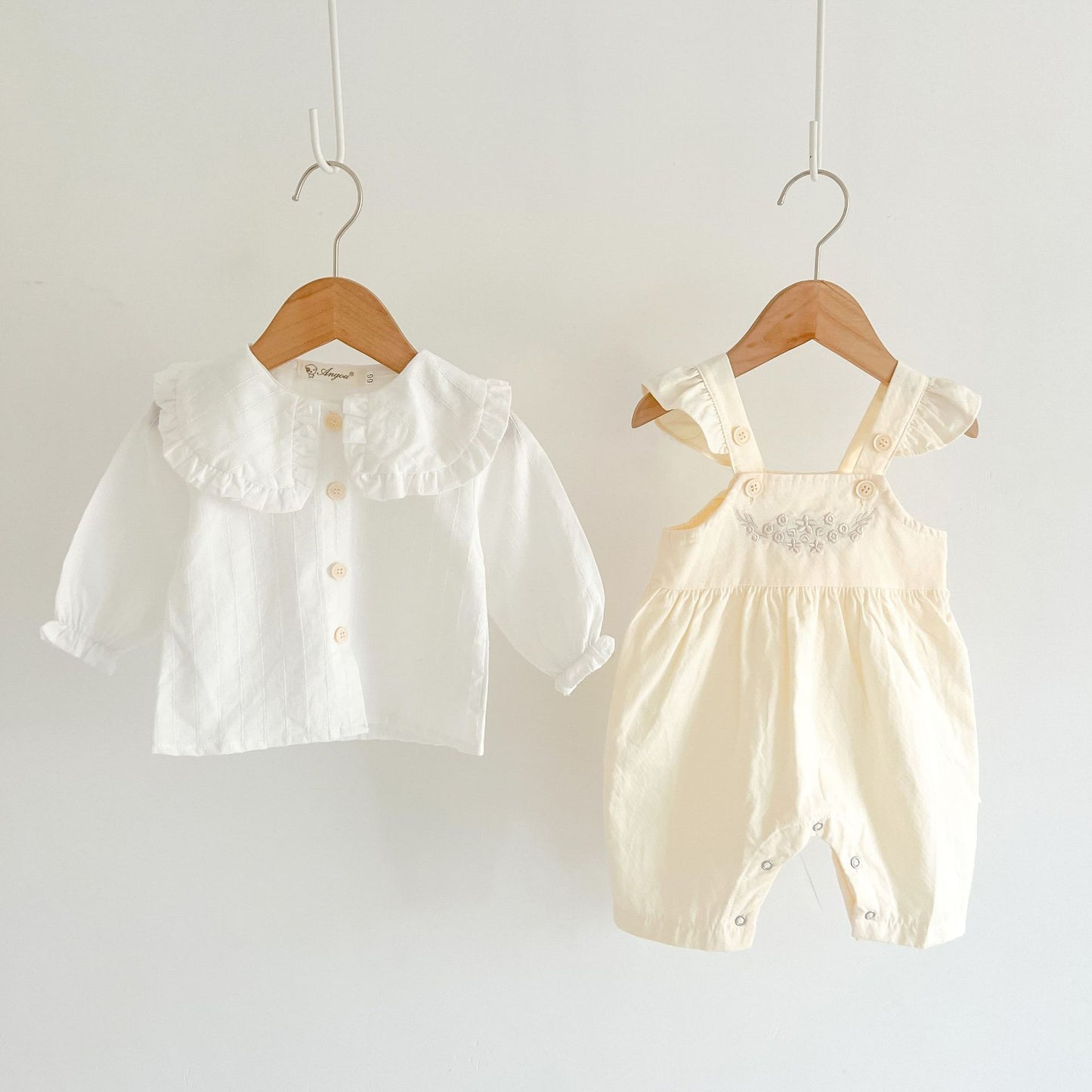 Golden Hour Suspender Romper