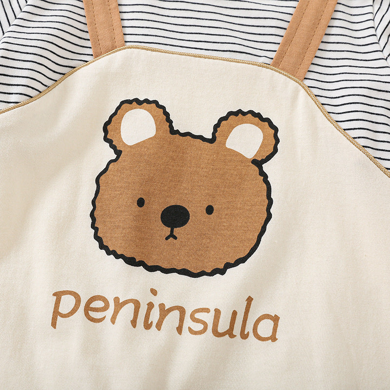 Beary Cute Baby Romper