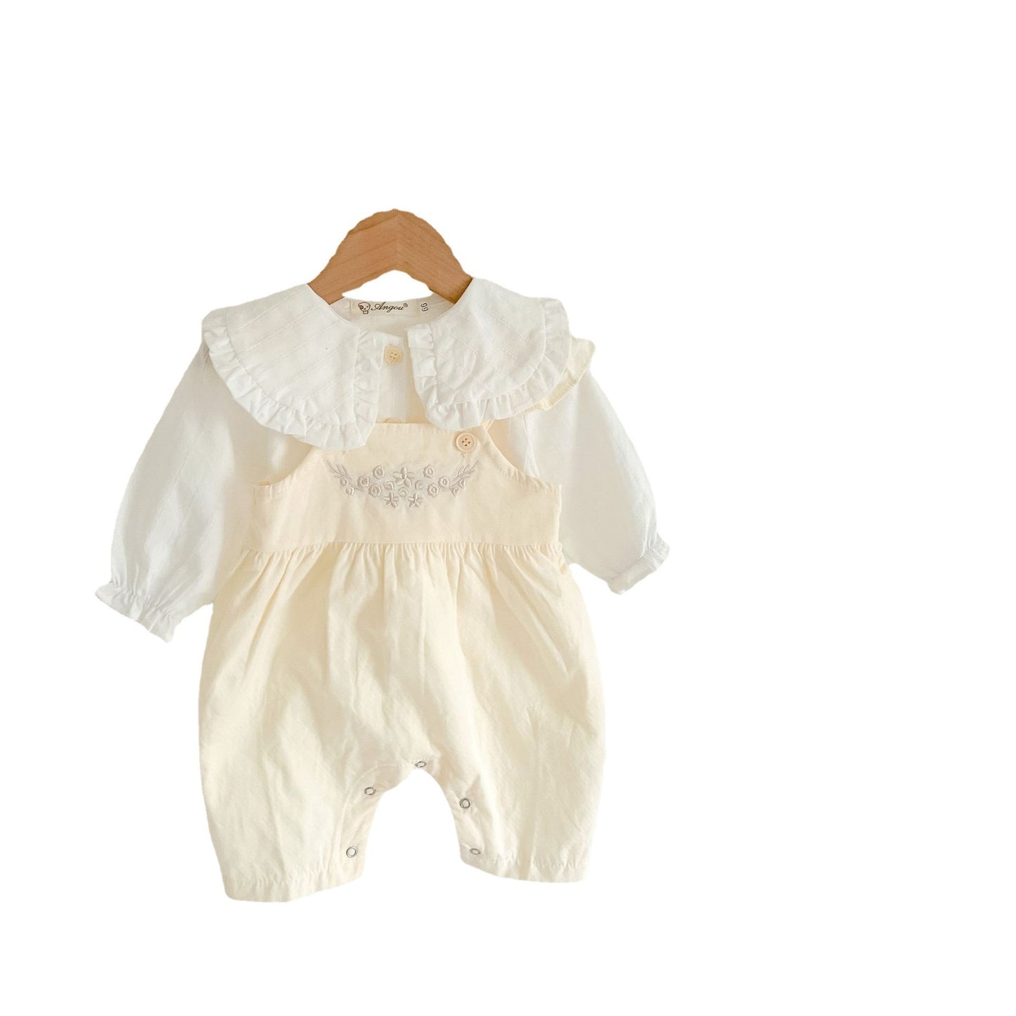 Golden Hour Suspender Romper