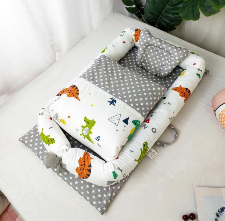 NestEase Foldable Travel Crib