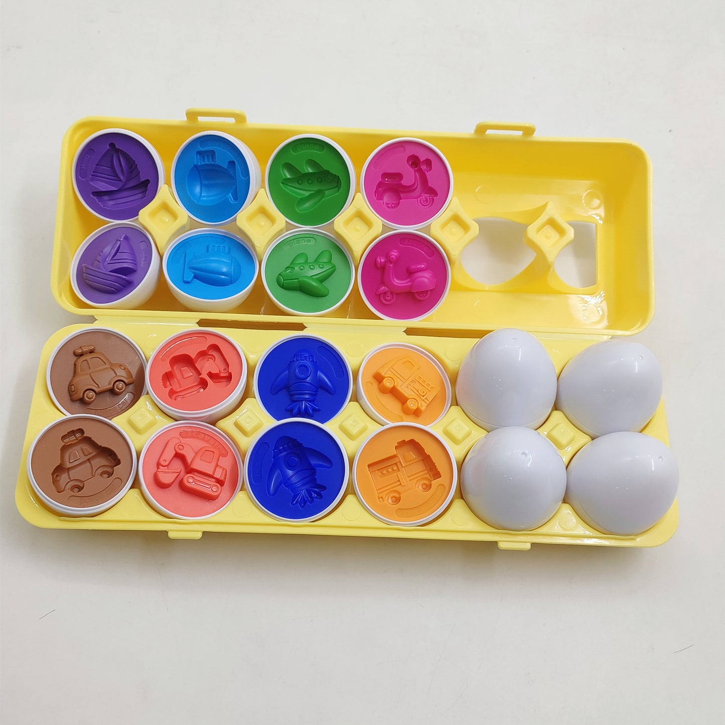 Rainbow Egg Sorting Set
