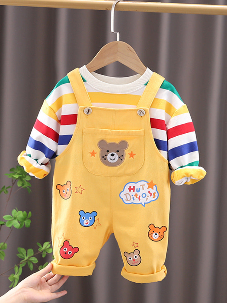 Teddy Trail Overall Set