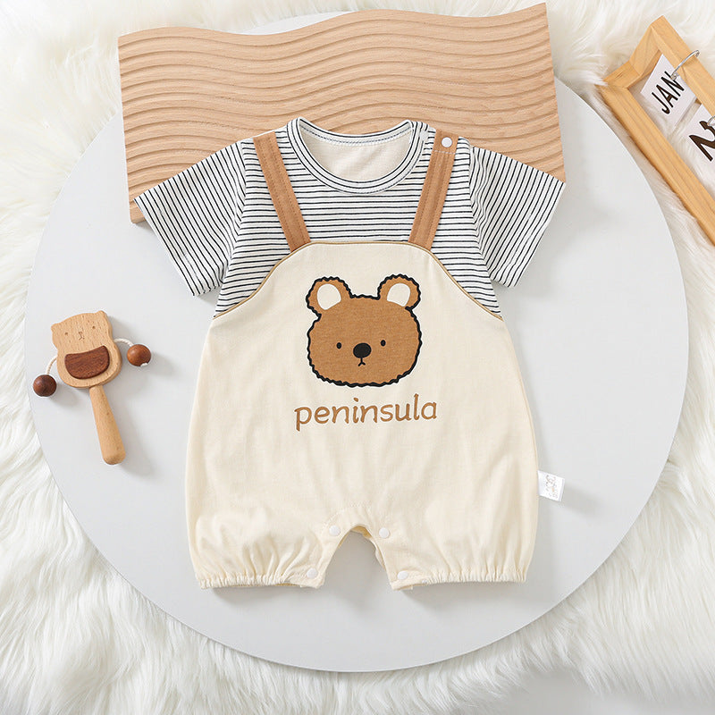 Beary Cute Baby Romper