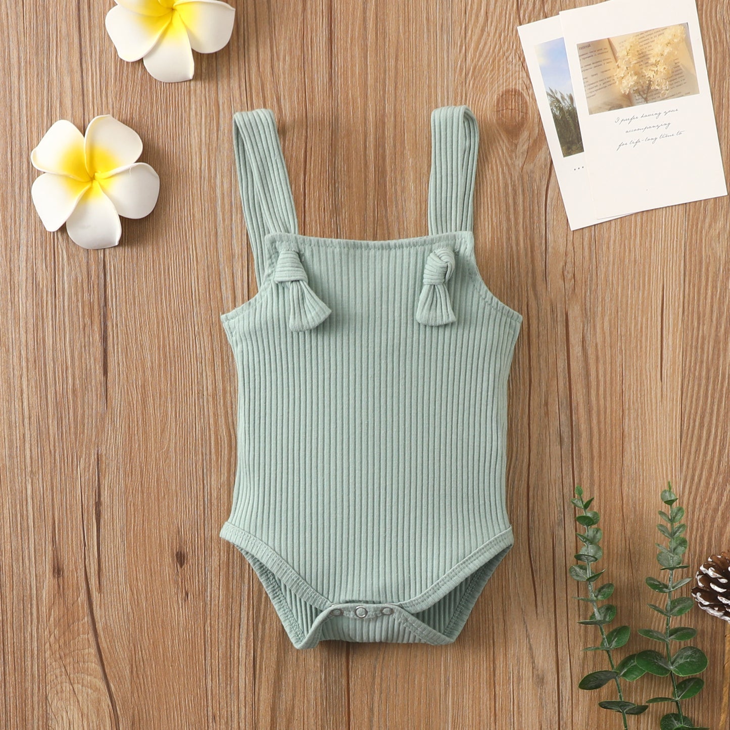 Honeydew Strap Romper