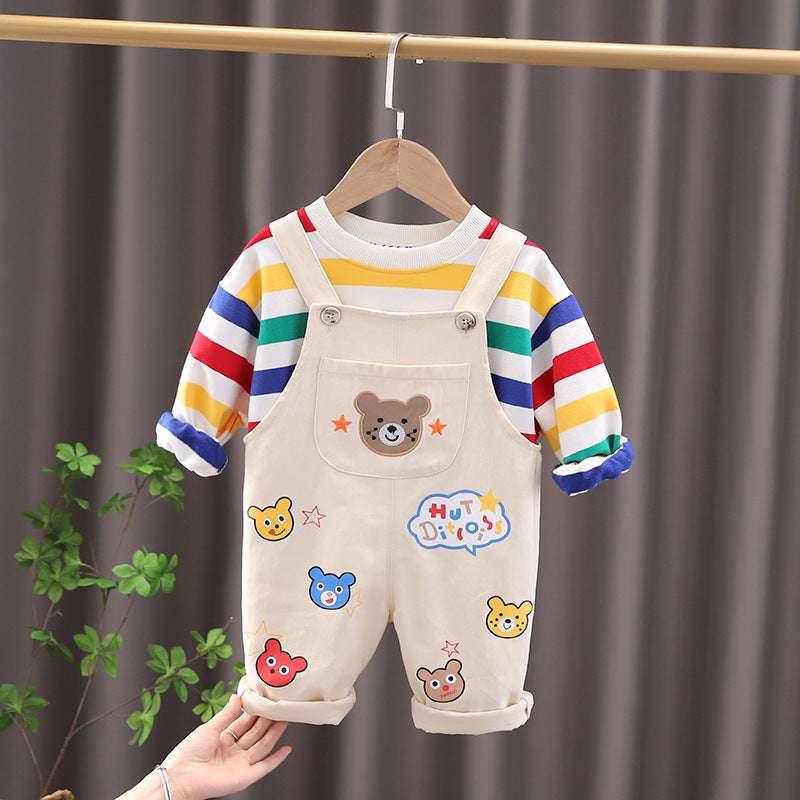 Teddy Trail Overall Set