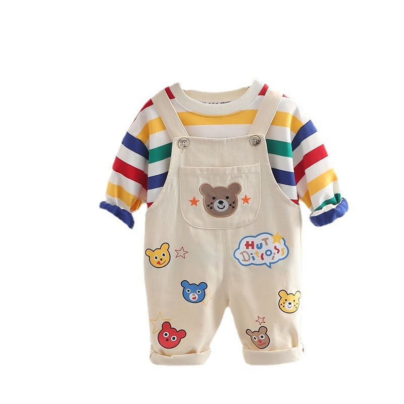 Teddy Trail Overall Set