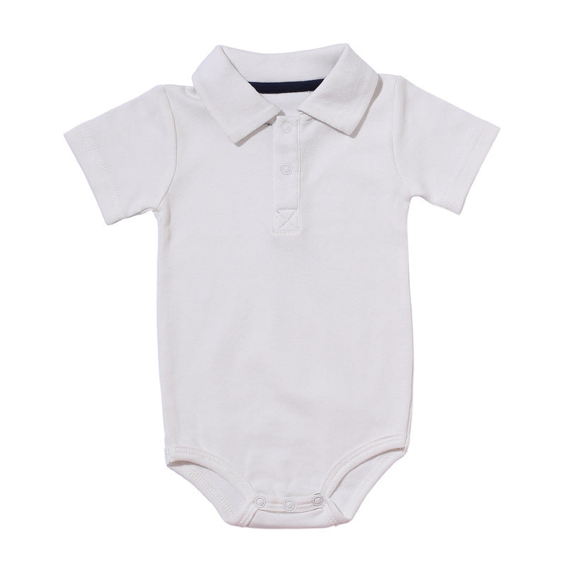 Heritage Knit Collared Onesie