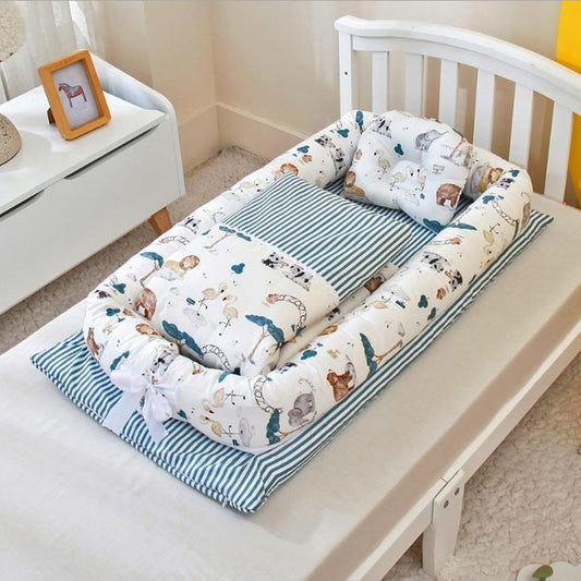 NestEase Foldable Travel Crib