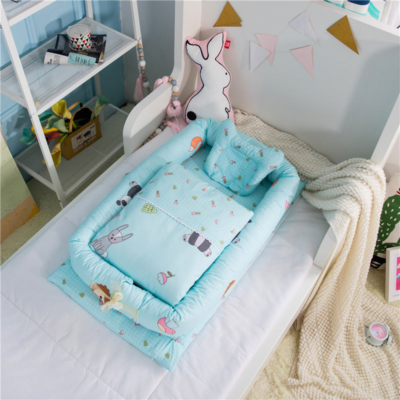 NestEase Foldable Travel Crib