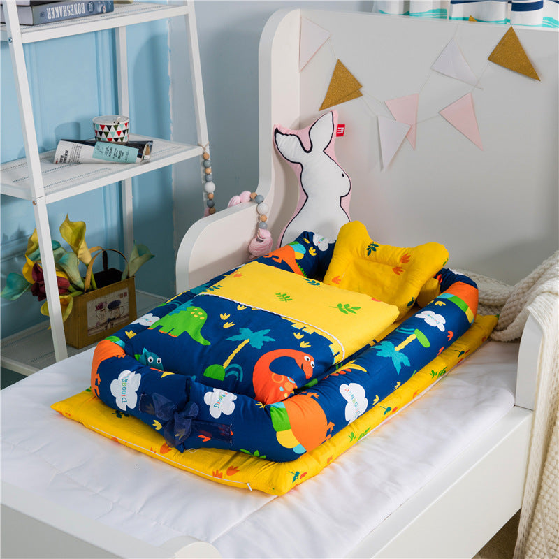 NestEase Foldable Travel Crib