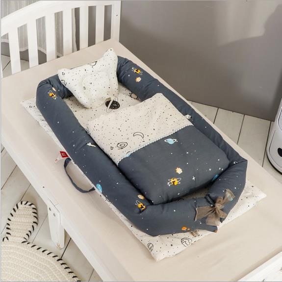 NestEase Foldable Travel Crib