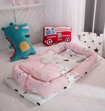 NestEase Foldable Travel Crib