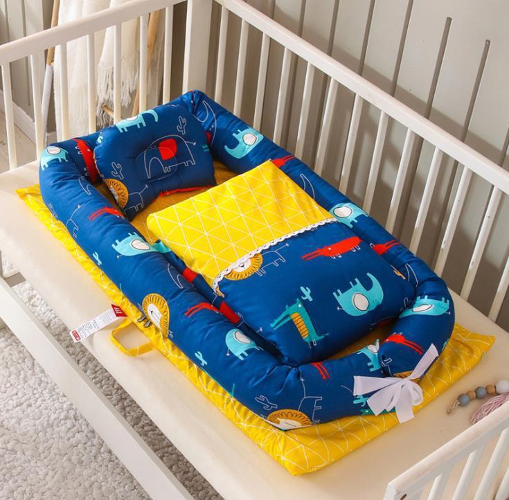 NestEase Foldable Travel Crib