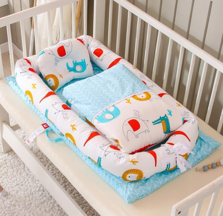 NestEase Foldable Travel Crib