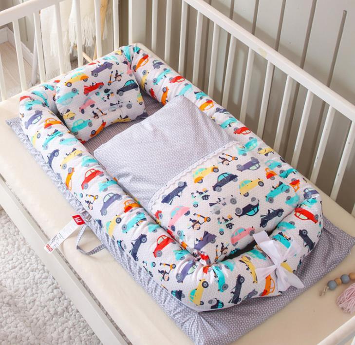 NestEase Foldable Travel Crib
