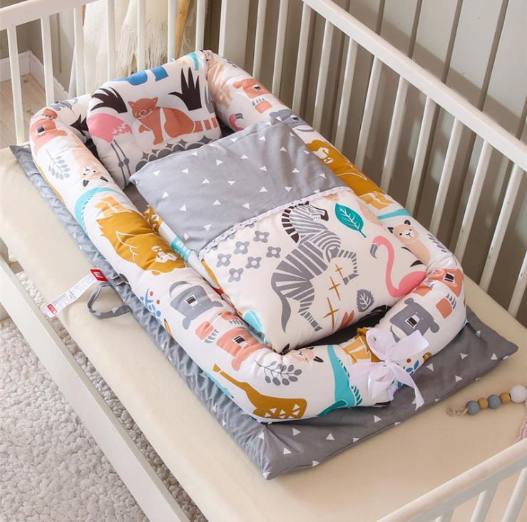 NestEase Foldable Travel Crib