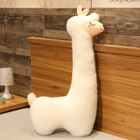 Cuddly Alpaca Plush Pillow