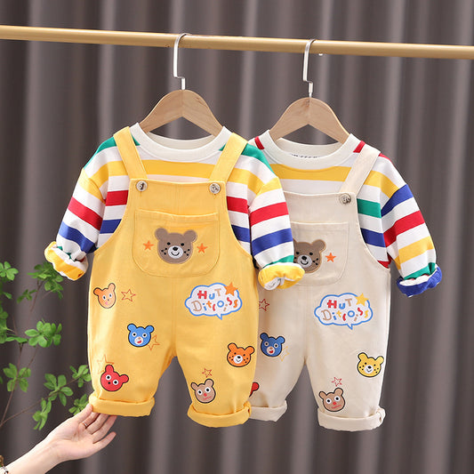 Teddy Trail Overall Set