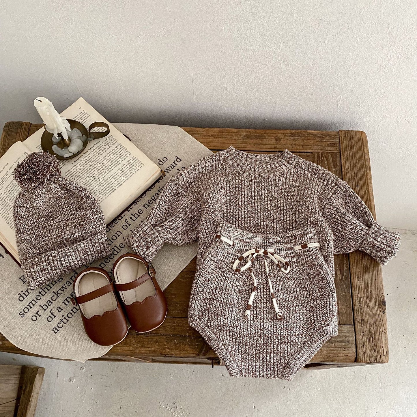 Winter Bloom Knit Trio