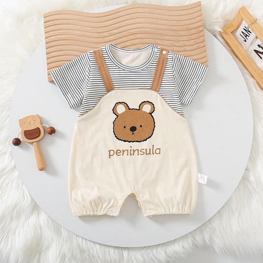 Beary Cute Baby Romper