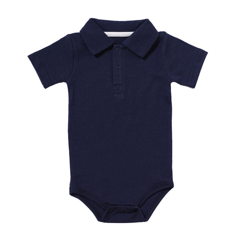 Heritage Knit Collared Onesie