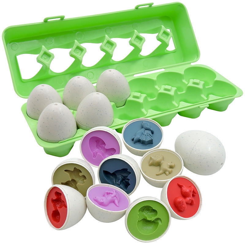 Rainbow Egg Sorting Set