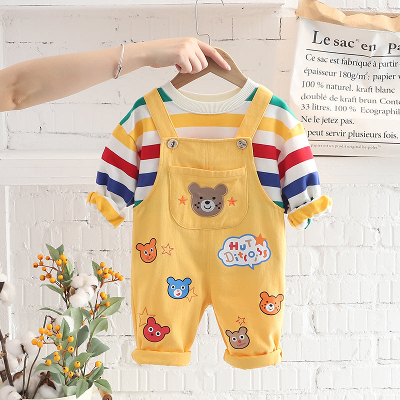 Teddy Trail Overall Set