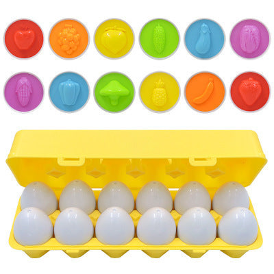 Rainbow Egg Sorting Set