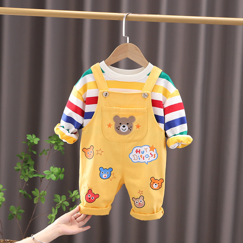 Teddy Trail Overall Set