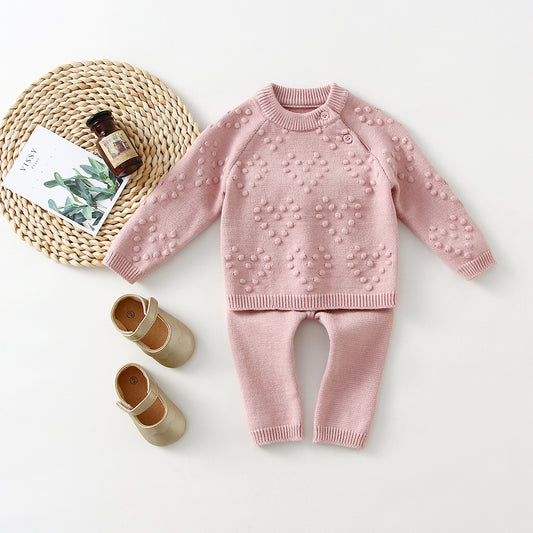Woven Hugs Knit Set