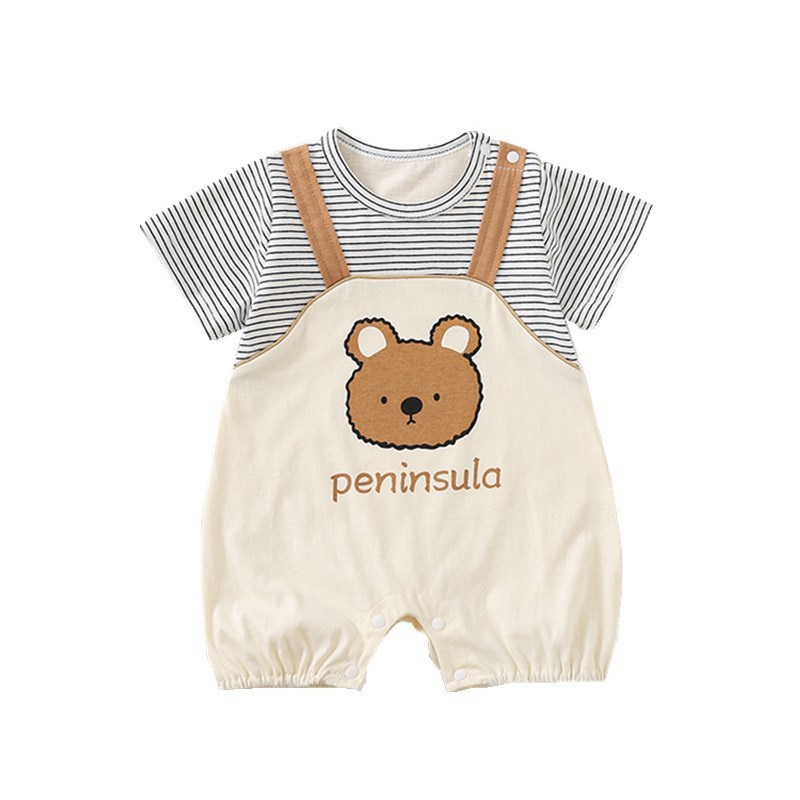 Beary Cute Baby Romper