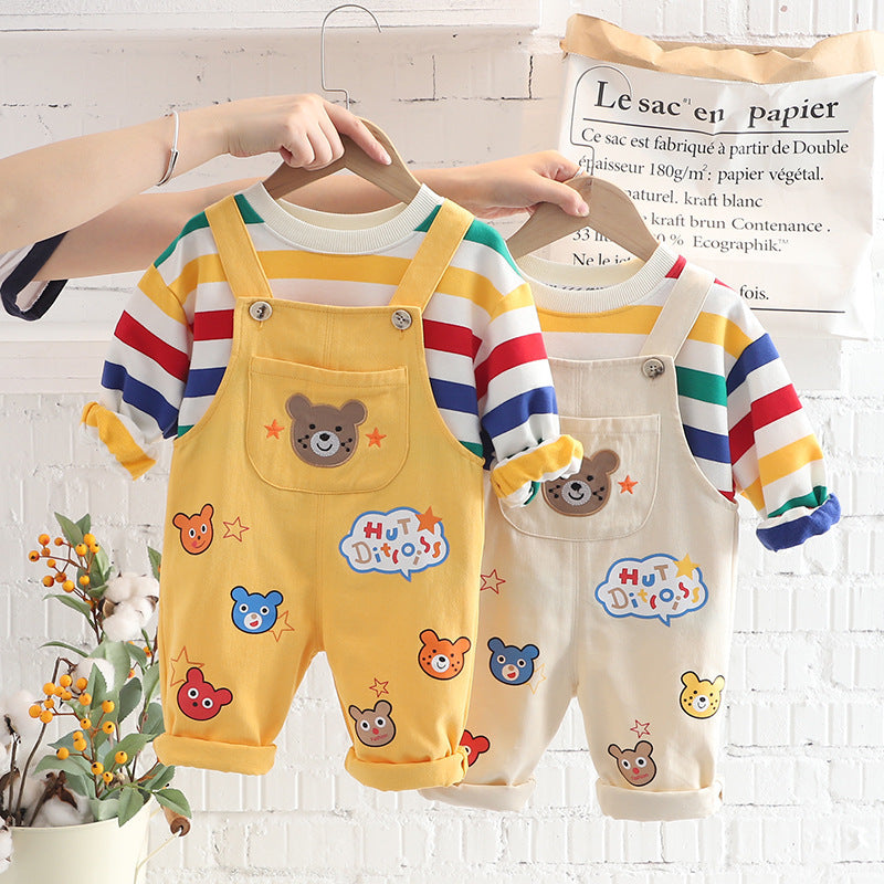 Teddy Trail Overall Set