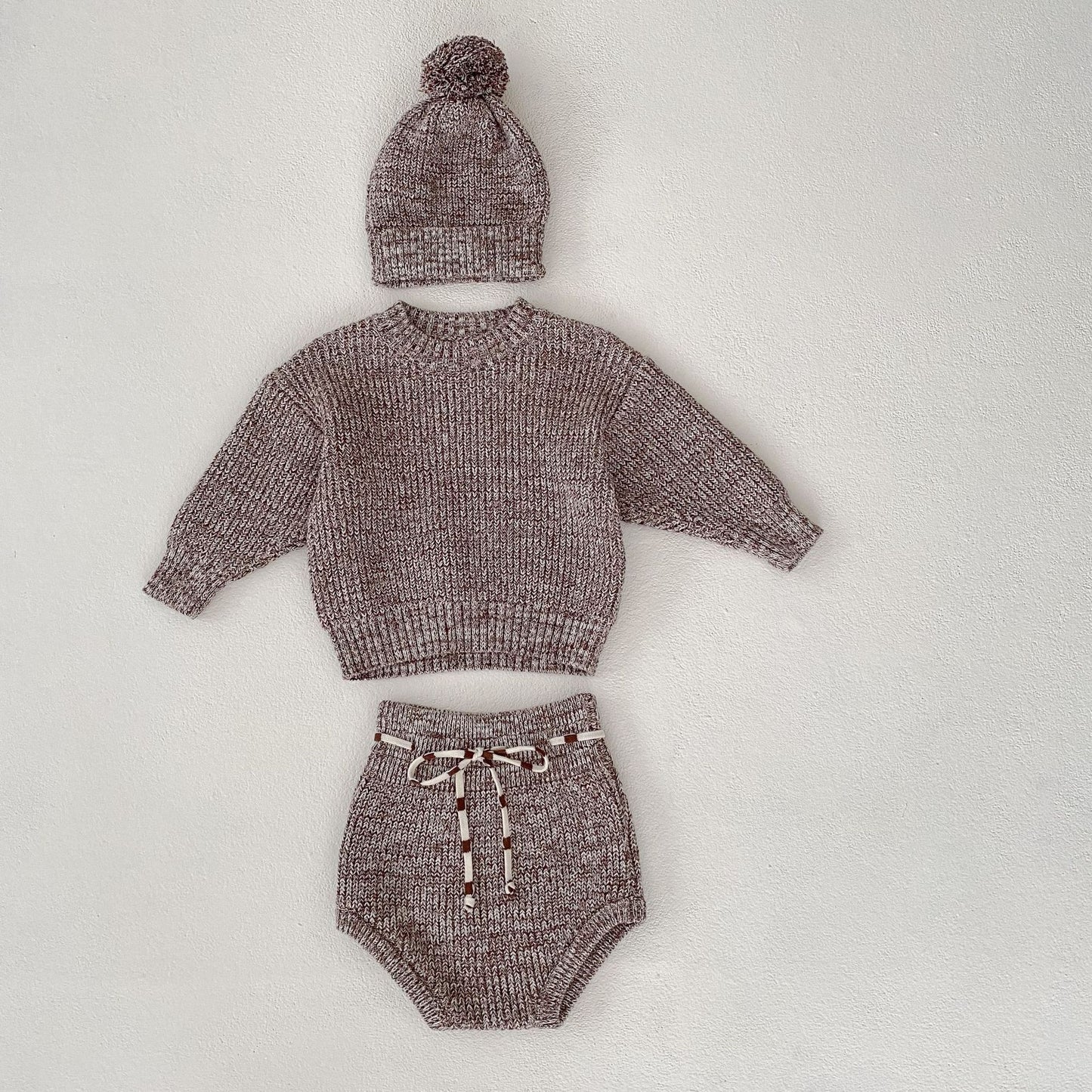 Winter Bloom Knit Trio